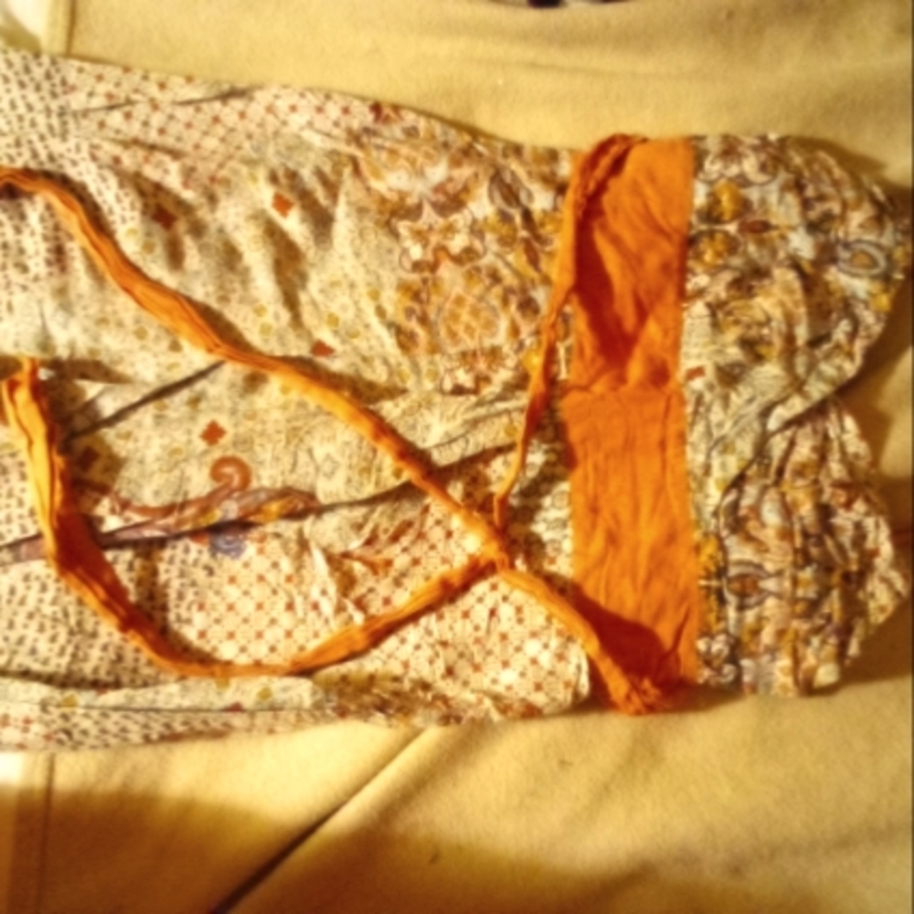 Boho print dress